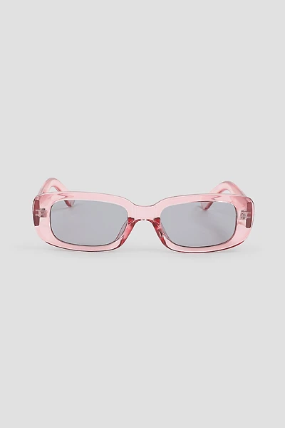 Ardene Slim Rectangular Sunglasses in Light
