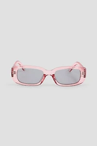 Ardene Slim Rectangular Sunglasses in Light