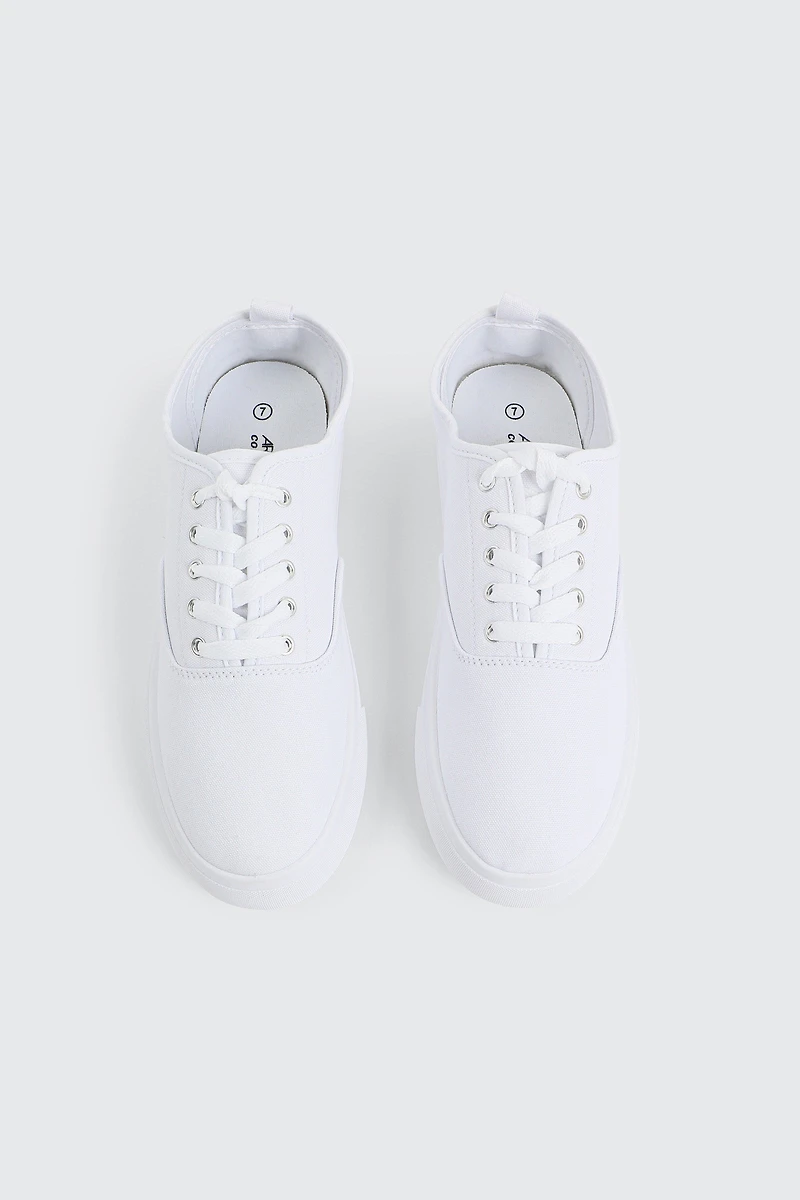 Espadrilles basses en toile