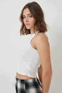 Camisole de détente à fronces latérales