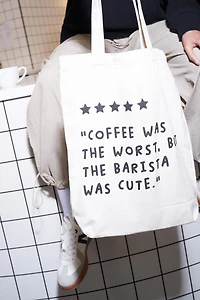 Sac en toile Worlds Worst Coffee Pigeon x Ardene