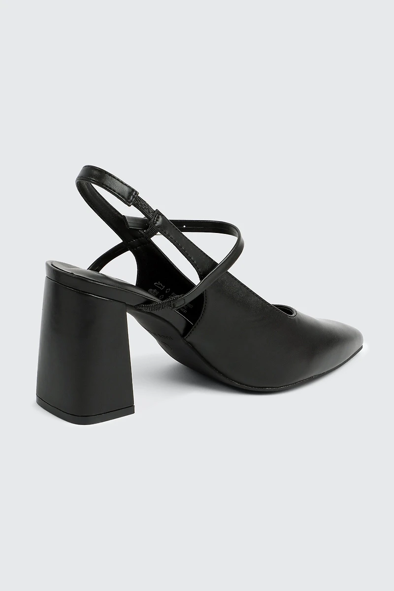 Chaussures Mary Jane à bride arrière