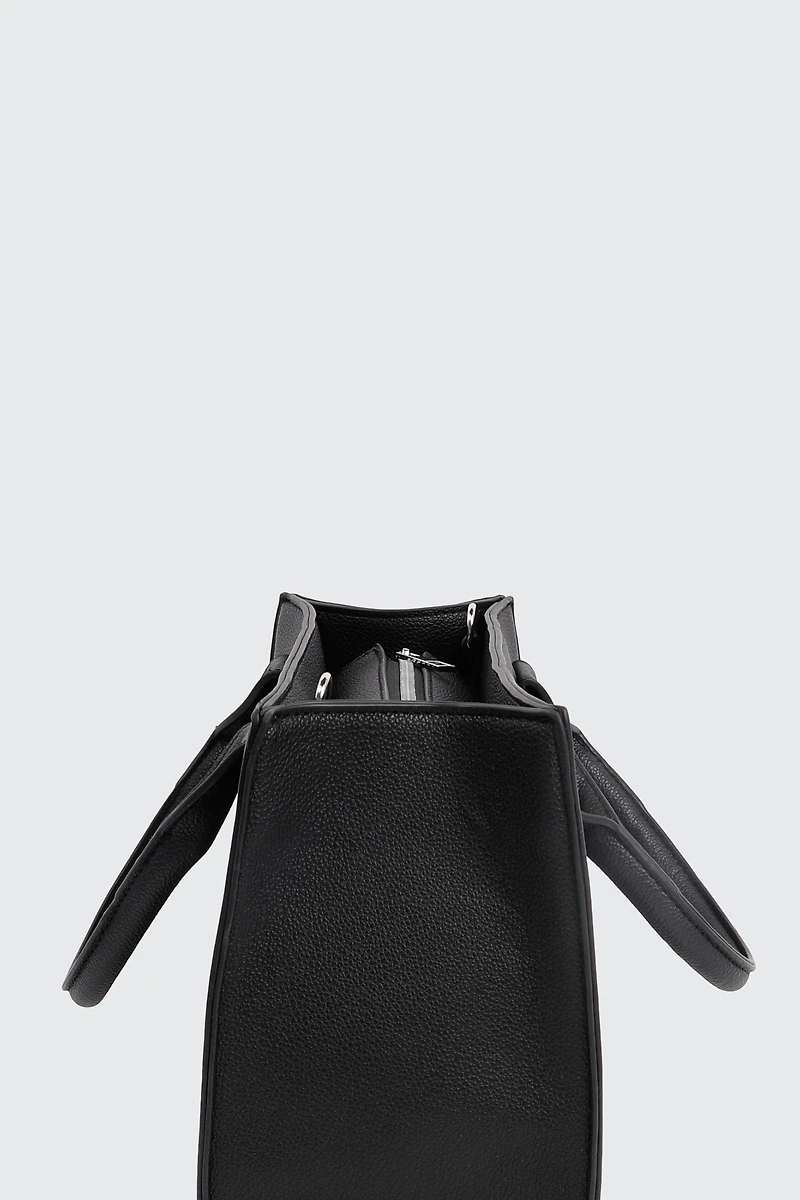 Sac fourre-tout en faux cuir