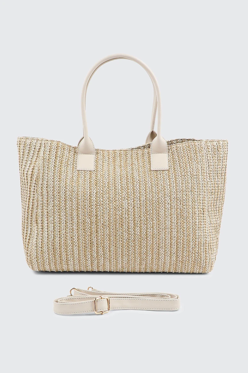 Sac fourre-tout tressé