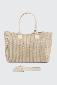 Sac fourre-tout tressé