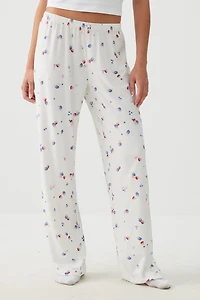 Pantalon de pyjama jambe droite