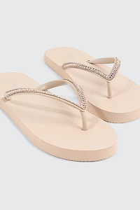 Sandales de plage à strass | Ardene