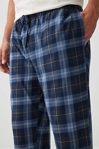 Ardene Man Plaid PJ Pants For Men in Dark | Size | 100% Cotton