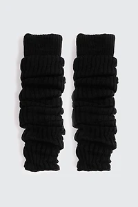 Ardene Over-the-Knee Leg Warmers in Black | 100% Acrylic