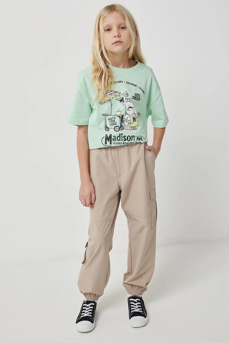 Pantalon jogger cargo souple et extensible