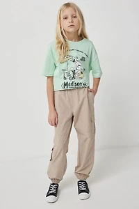 Pantalon jogger cargo souple et extensible