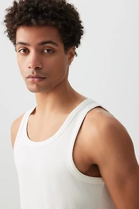 Lot de 2 camisoles côtelées