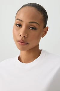 T-shirt ample à manches courtes Basic