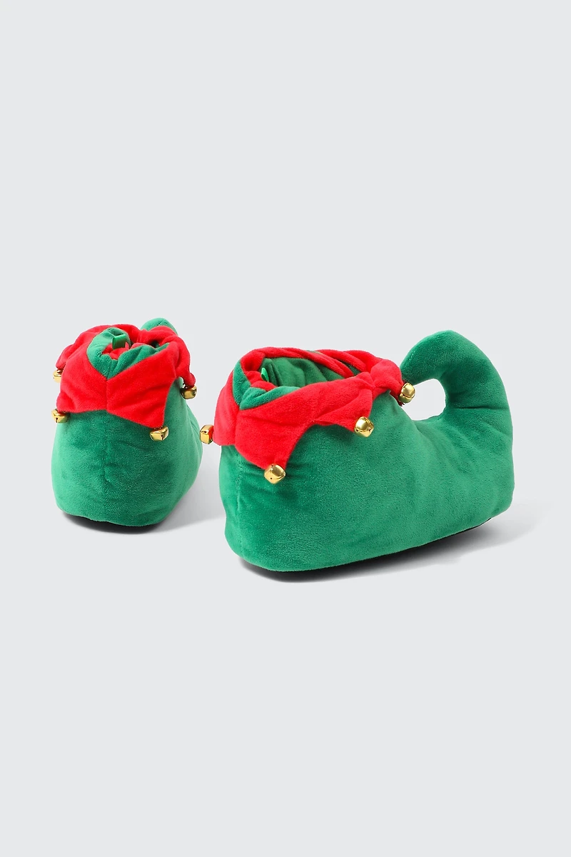Pantoufles bottes de lutin pour enfants