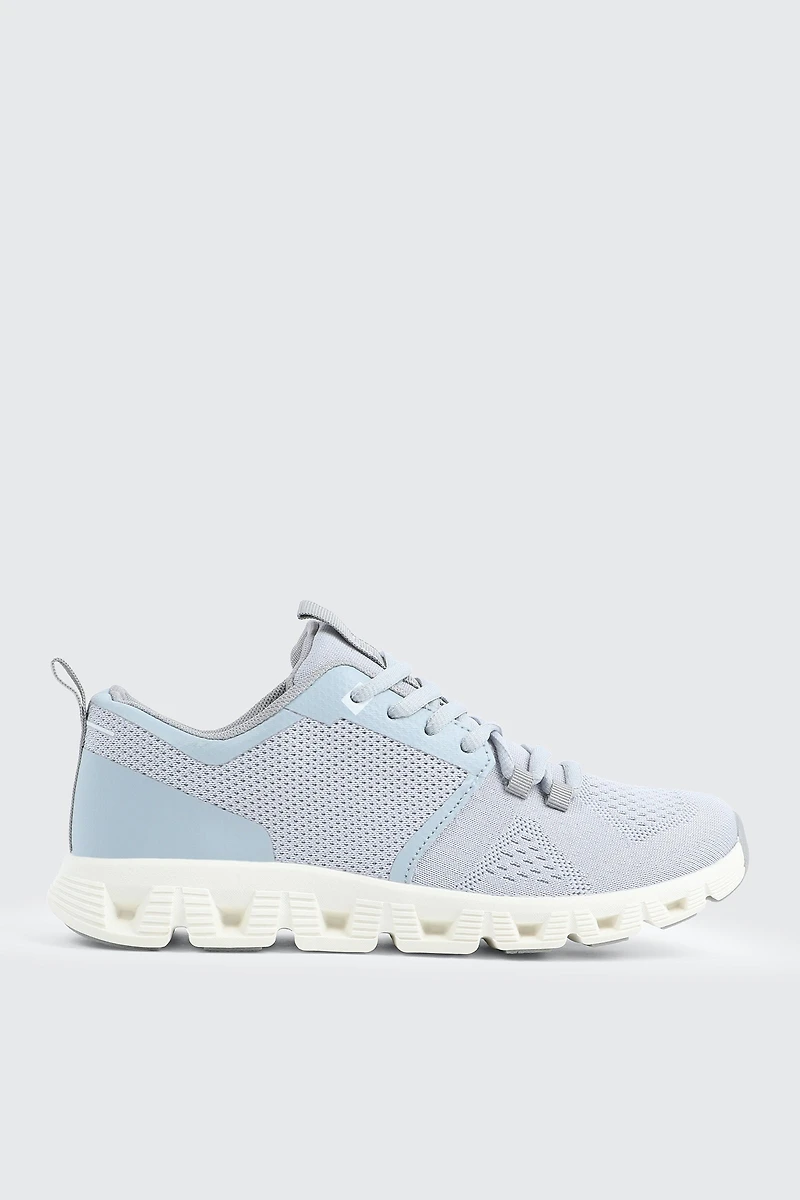 Ardene Jogger Sneakers in Light Blue | Size | Eco-Conscious