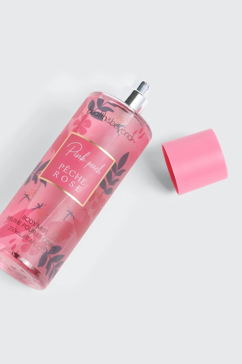 Brume corporelle pêche rose