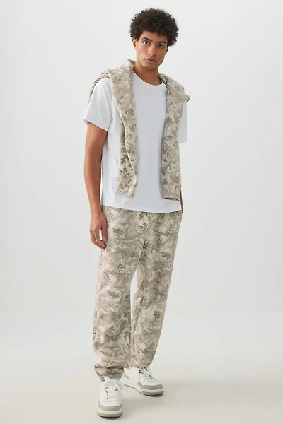 Ardene Man MADESOFT Fleece Sweatpants For Men | Size | Polyester/Cotton | Eco-Conscious