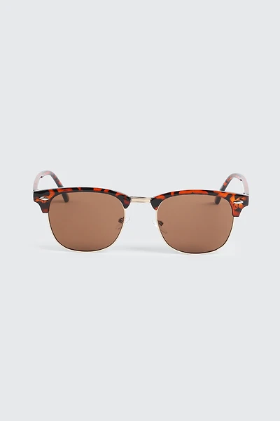 Lunettes de soleil Clubmaster métal