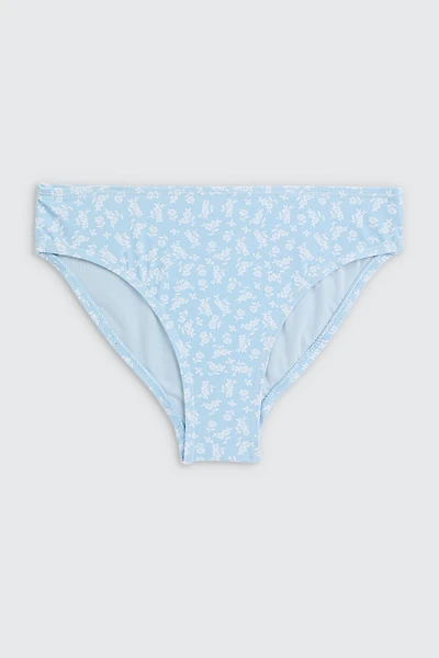 Ardene Kids Ditsy Floral Swim Bottom in Light Blue | Size | Polyester/Nylon/Spandex