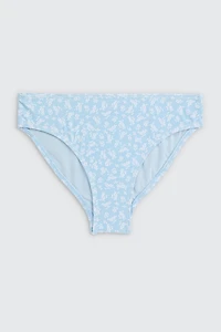 Ardene Kids Ditsy Floral Swim Bottom in Light Blue | Size | Polyester/Nylon/Spandex