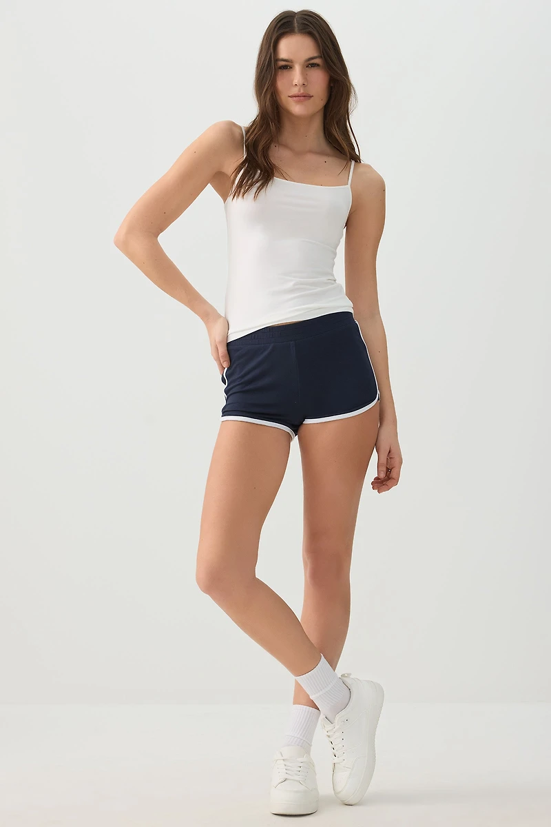 Camisole à bretelles ajustables très douce Basic