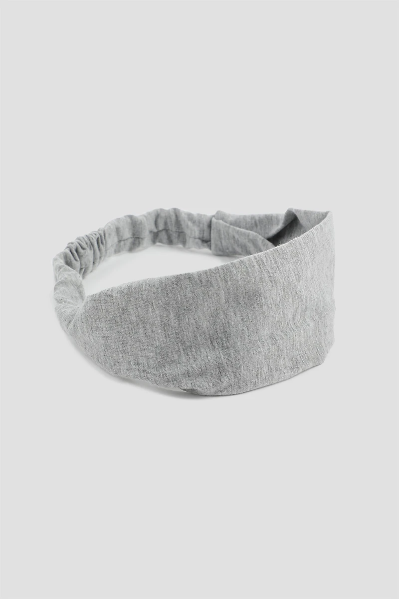 Ardene Super Soft Headwrap in Grey | Polyester