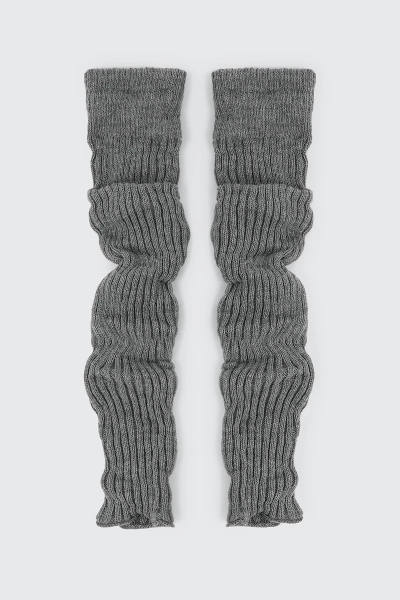 Ardene Over-the-Knee Leg Warmers in Grey | 100% Acrylic