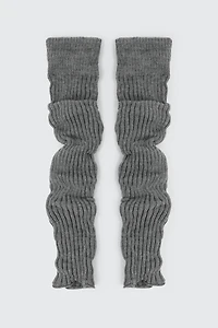Ardene Over-the-Knee Leg Warmers in Grey | 100% Acrylic