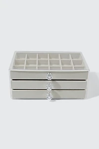 Boîte à bijoux 3 tiroirs