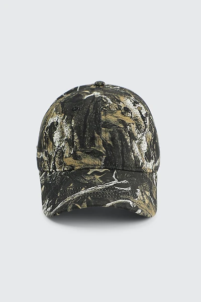 Ardene Camouflage Cap in Khaki | 100% Cotton