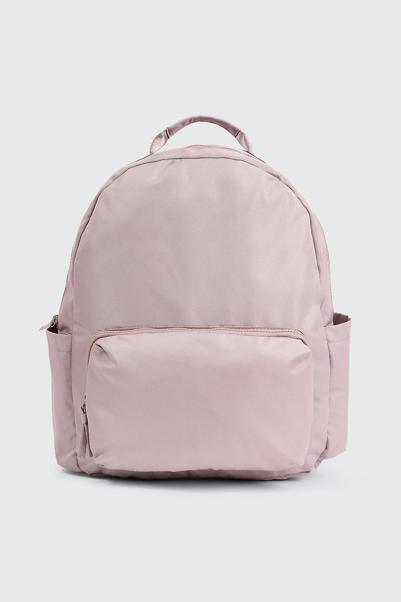 Ardene Canvas Backpack in Pink | 100% Recycled Polyester | Eco-Conscious
