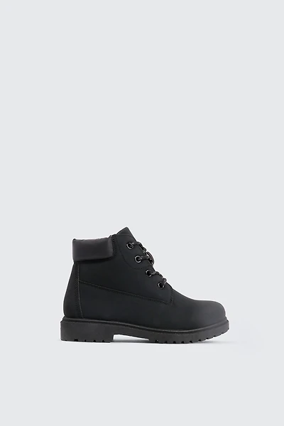 Ardene Kids Lace Up Boots in | Size