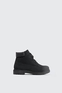 Ardene Kids Lace Up Boots in | Size