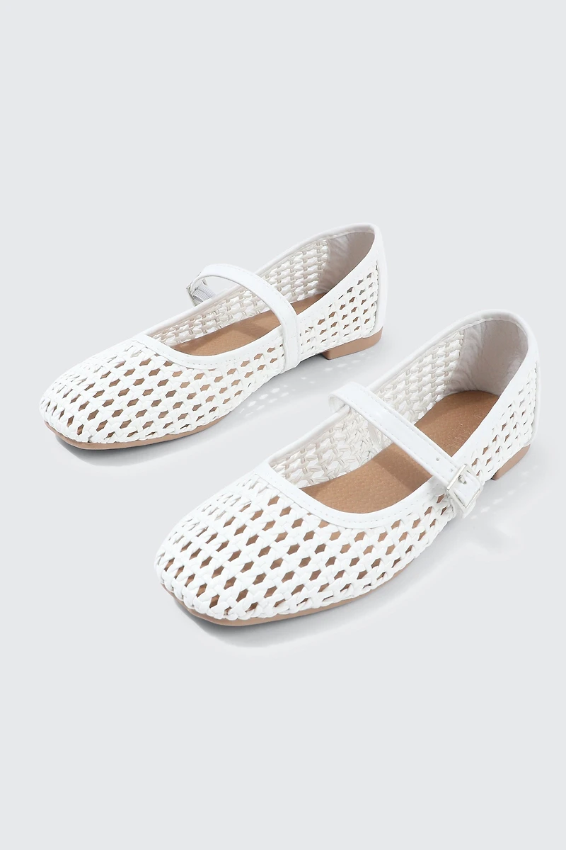 Ballerines tressées