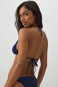 Haut de maillot triangle allong