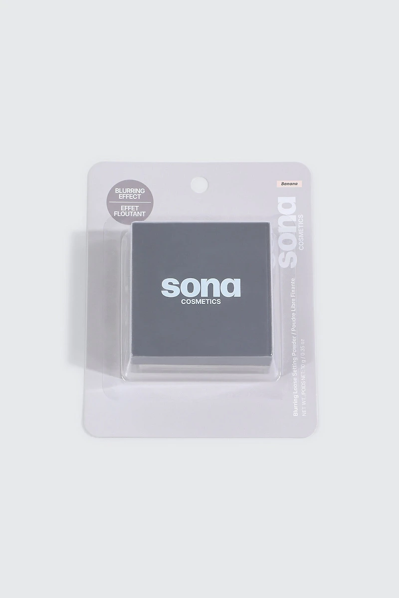 Poudre libre fixante - Banane