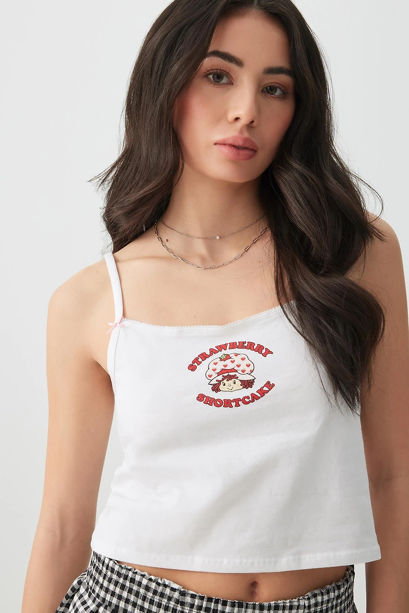 Camisole Fraisinette à boucles