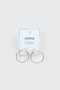 Anneaux plaqués or 14K