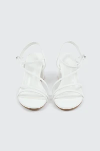 Sandales multibrides à talon bloc