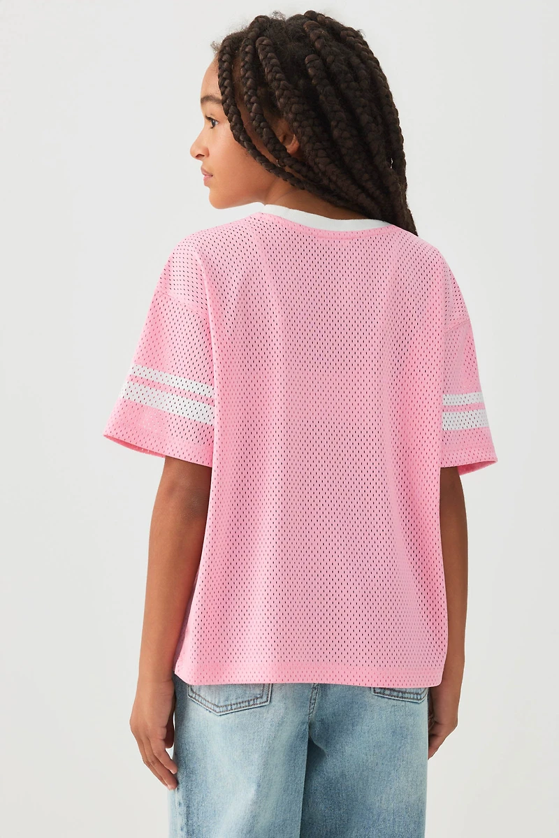 T-shirt sport en maille