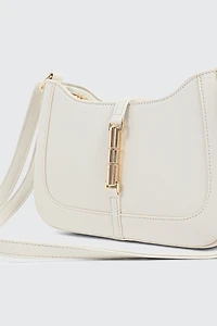 Sac baguette à verrou dor