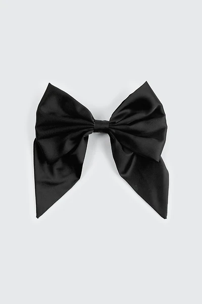 Ardene Large Satin Bow Barrette in
