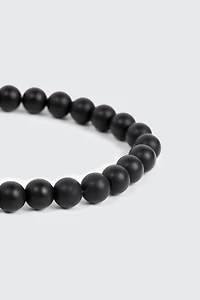 Bracelet à billes en pierre