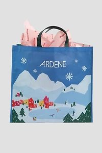 Large Ardene Foundation Holiday Bag in Blue