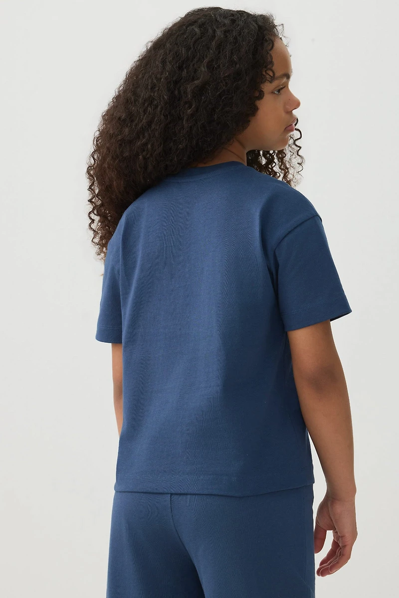 T-shirt à manches courtes uni