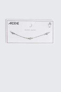 Bracelet à détails d'éventails en cœur