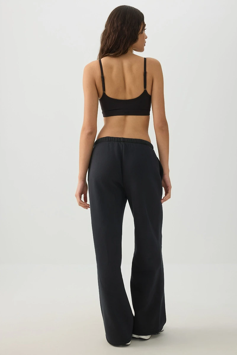 Pantalon à jambe droite en molleton camactive