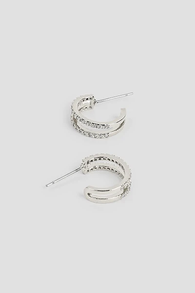 Anneaux doubles à zircons cubiques