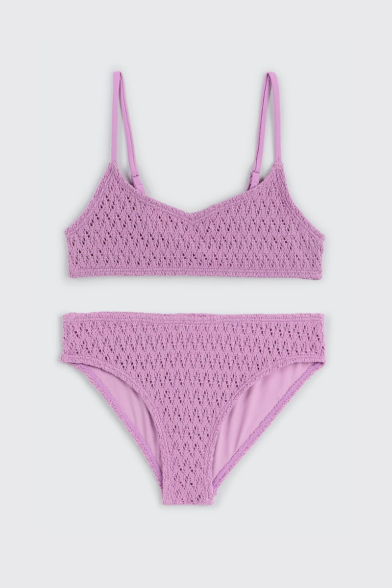 Haut de maillot au crochet