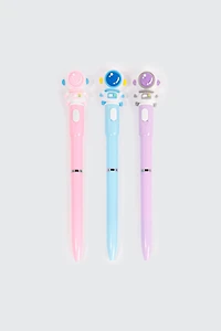 Ardene Kids 3-Pack Astronaut Pens